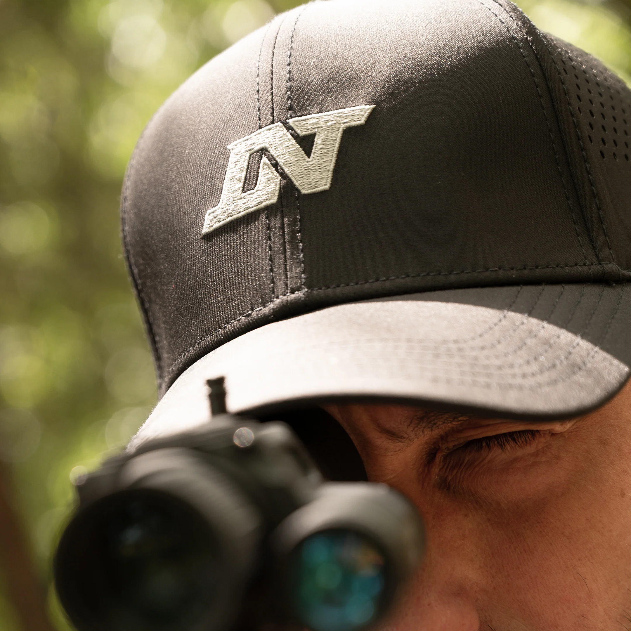 DNT Logo Black Mesh-Back Cap - Image 3