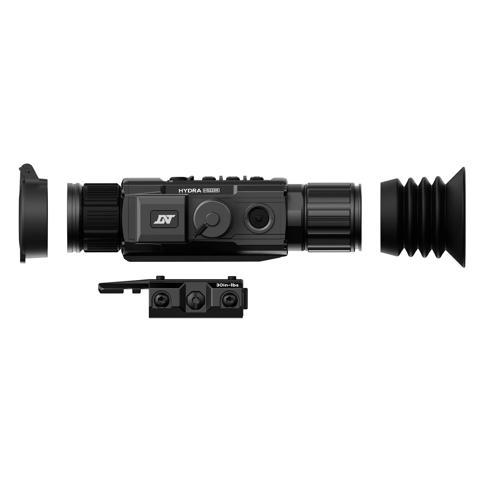 HS225R - HYDRA-LRF Multi-Function Thermal Scope with Laser Rangefinder and Ballistic Calculator - Standalone Scope, Clip-On, Handheld Monocular - Image 5