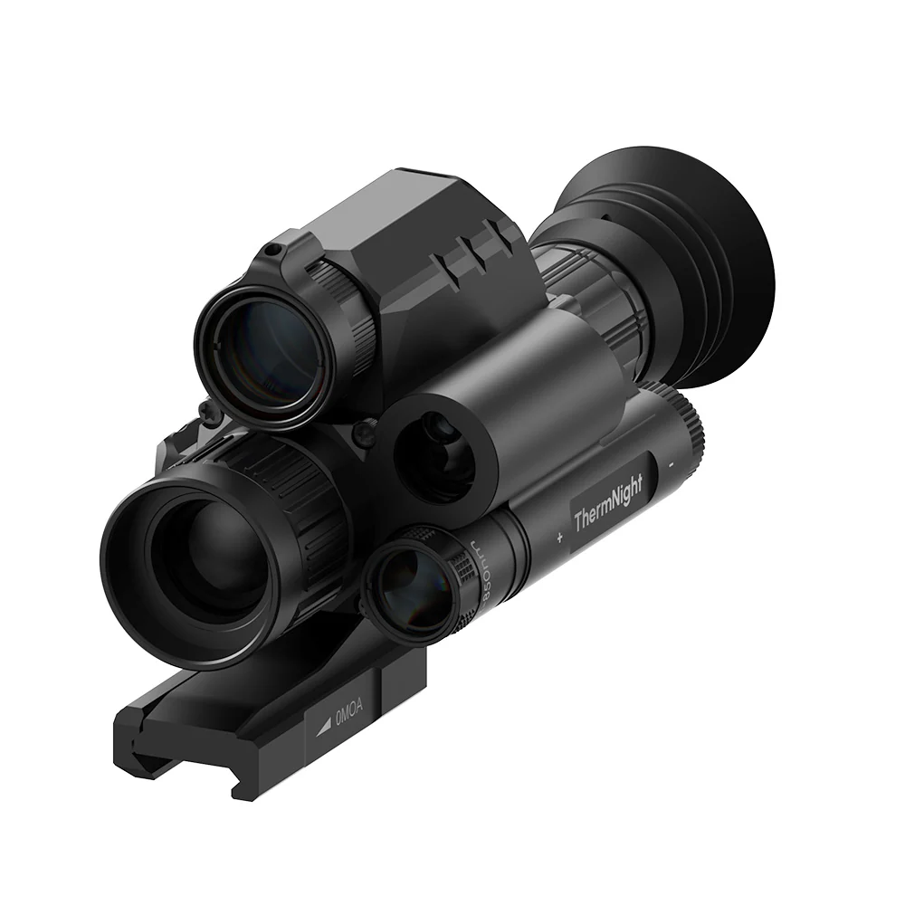 TNC225R - ThermNight Thermal & Night Vision Multispectral Scope with Laser Rangefinder and Ballistic Calculator - Image 7