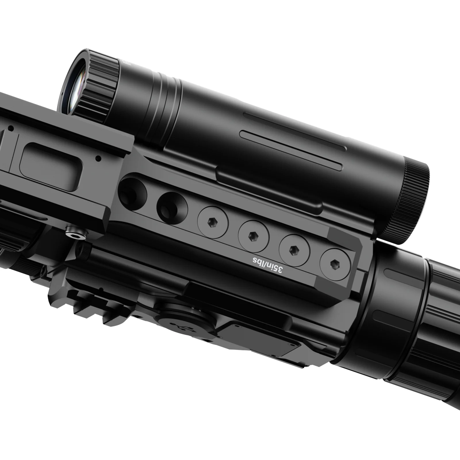 TNC635R - ThermNight Thermal & Night Vision Multispectral Scope with Laser Rangefinder and Ballistic Calculator - Image 9