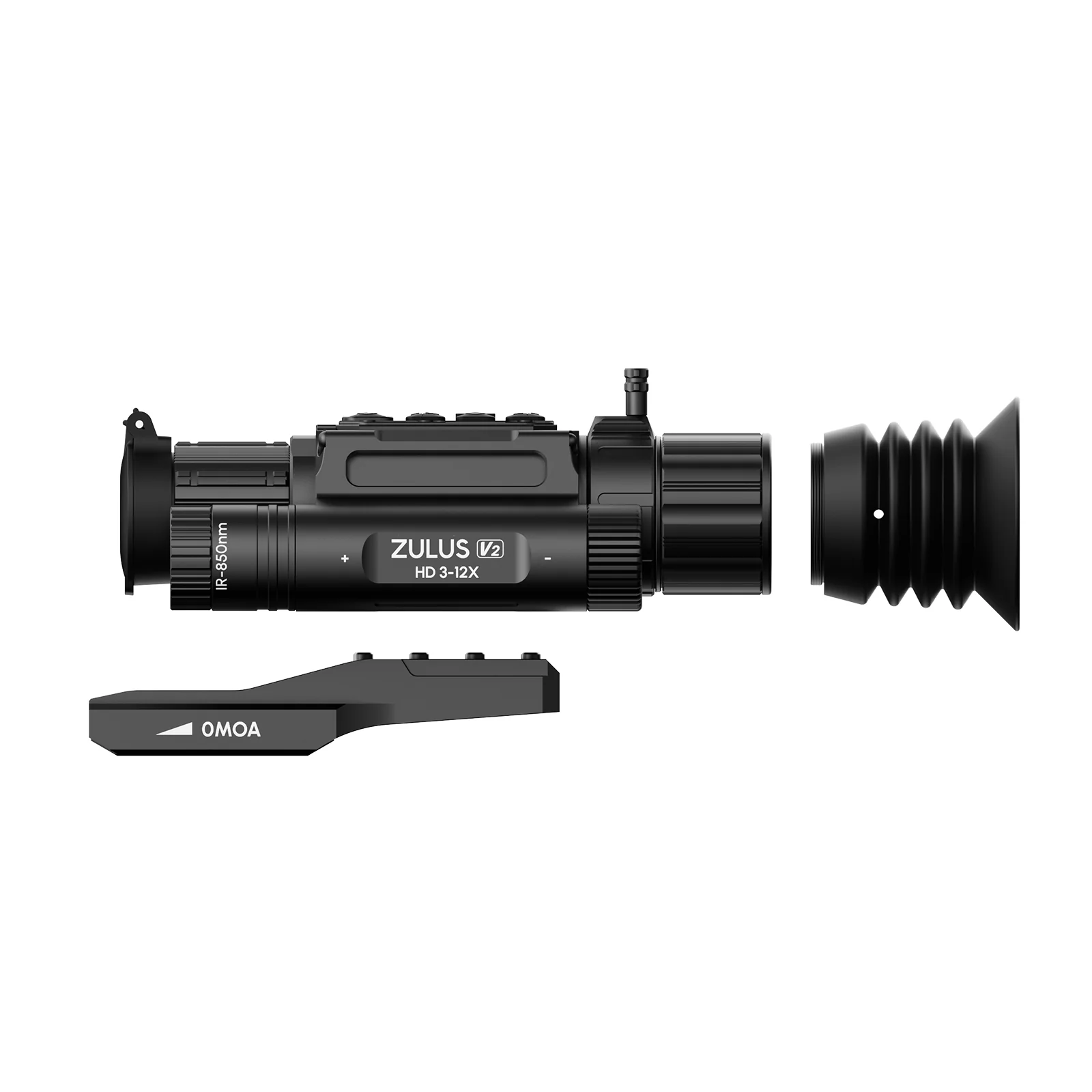 ZHD312-V2 - ZULUS HD V2 3-12X Digital Night Vision Scope - Image 9