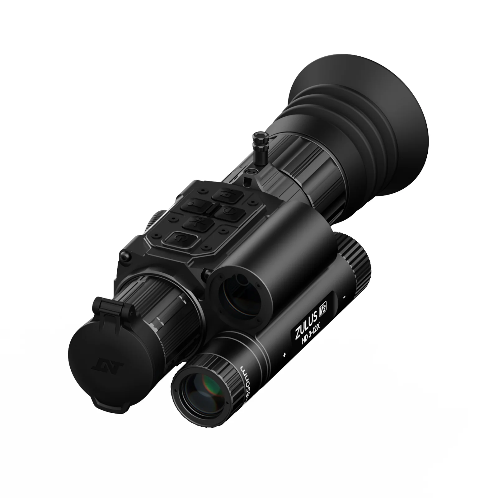 ZHD312R-V2 - ZULUS HD V2 3-12X Digital Night Vision Scope with Laser Rangefinder and Ballistic Calculator - Image 11