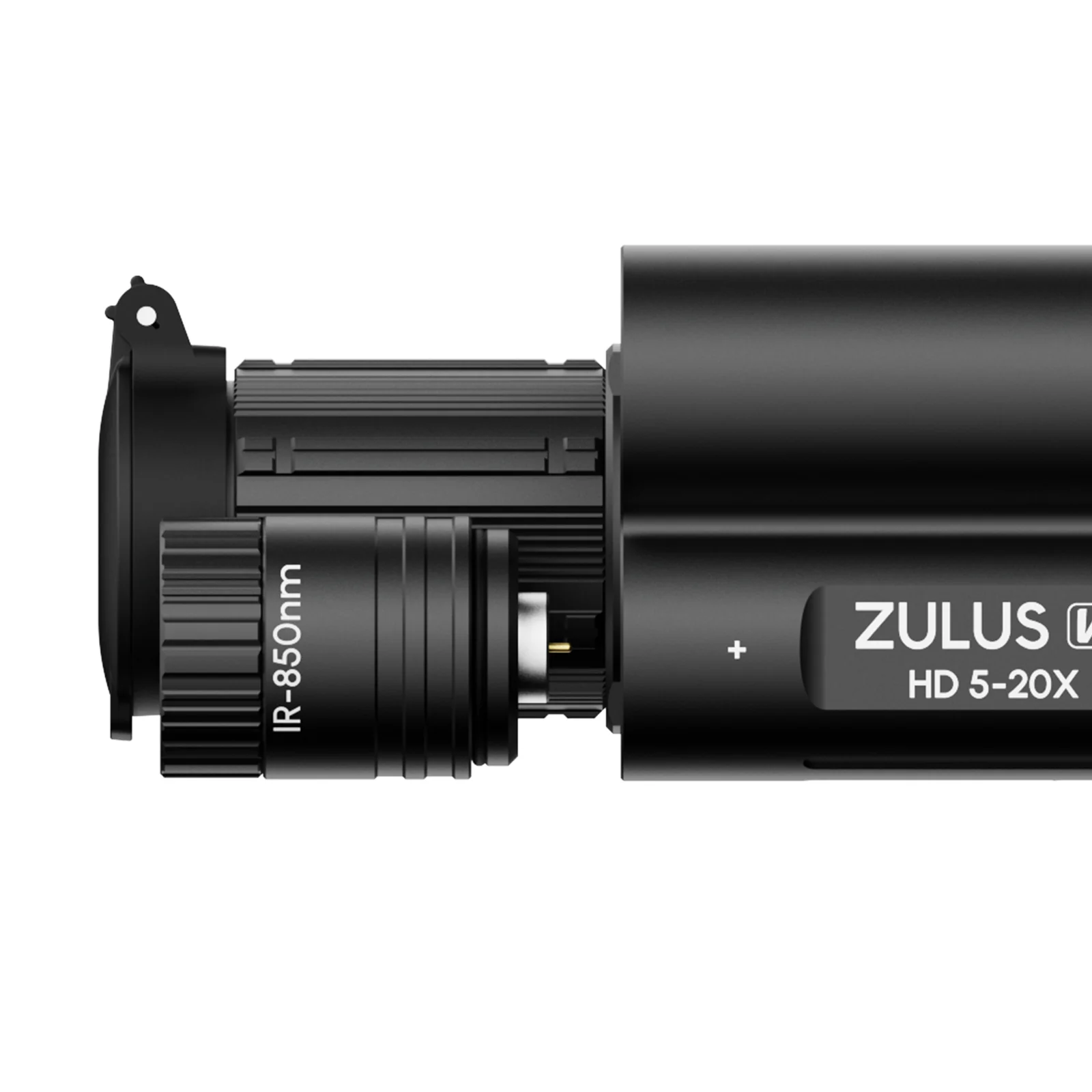 ZHD520R-V2 - ZULUS HD V2 5-20X Digital Night Vision Scope with Laser Rangefinder and Ballistic Calculator - Image 10