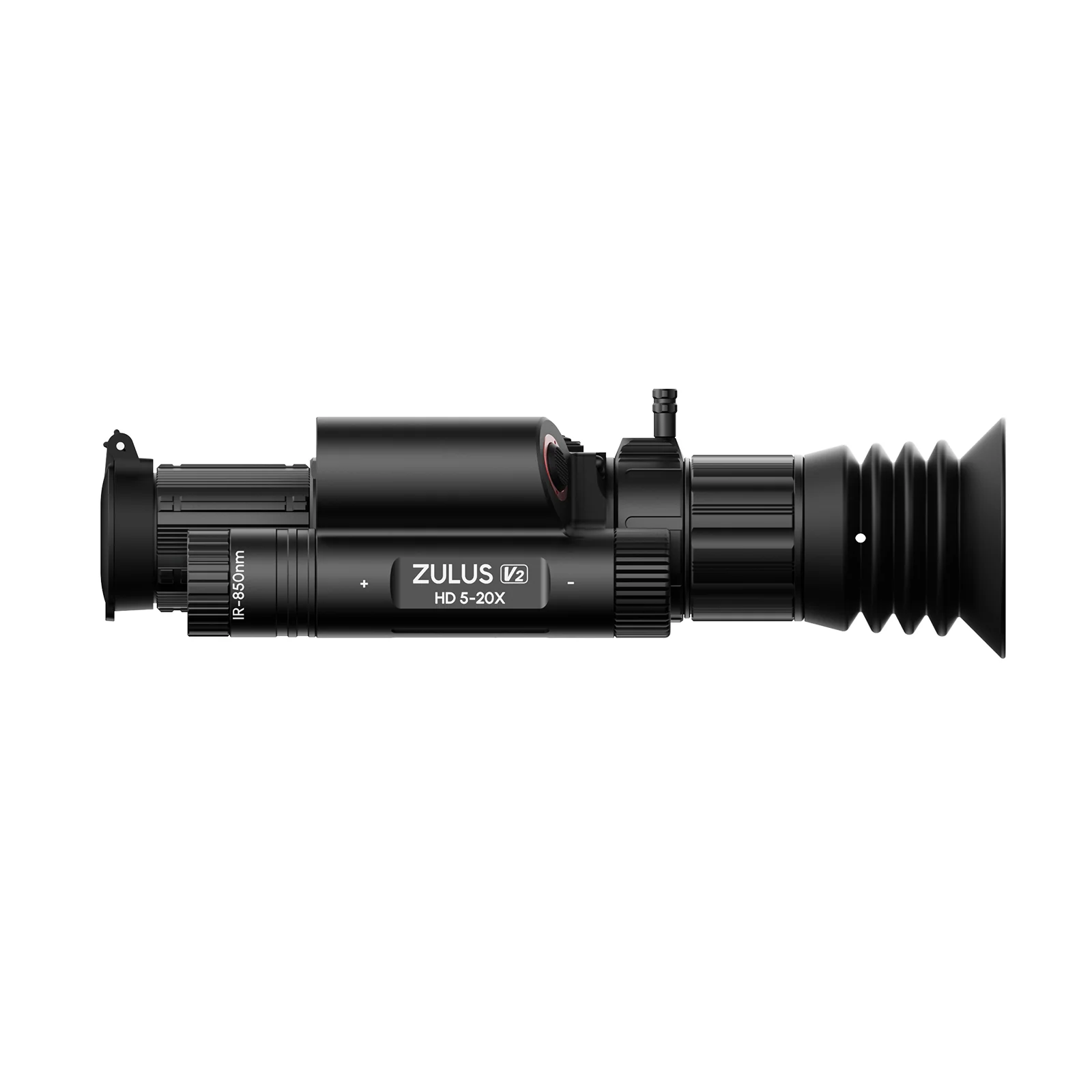 ZHD520R-V2 - ZULUS HD V2 5-20X Digital Night Vision Scope with Laser Rangefinder and Ballistic Calculator - Image 5